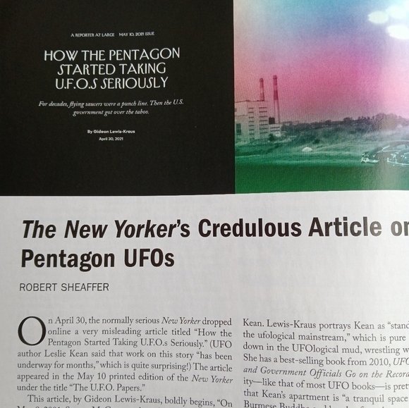 Skeptical Inquirer Magazine Sept Oct 2021 UFOs - Picture 4 of 7